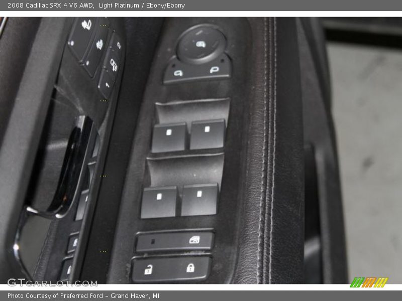 Light Platinum / Ebony/Ebony 2008 Cadillac SRX 4 V6 AWD