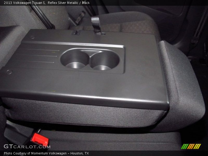 Reflex Silver Metallic / Black 2013 Volkswagen Tiguan S