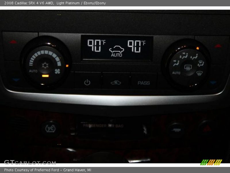 Light Platinum / Ebony/Ebony 2008 Cadillac SRX 4 V6 AWD