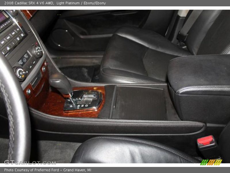 Light Platinum / Ebony/Ebony 2008 Cadillac SRX 4 V6 AWD