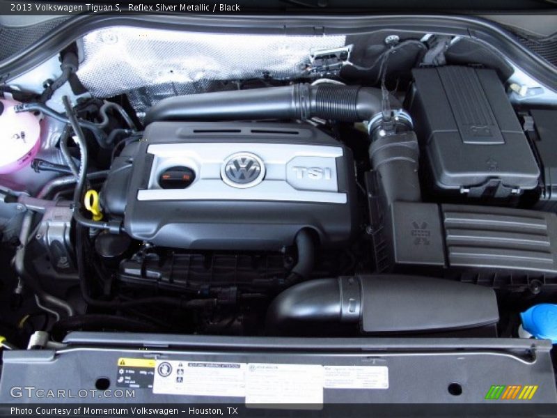 Reflex Silver Metallic / Black 2013 Volkswagen Tiguan S