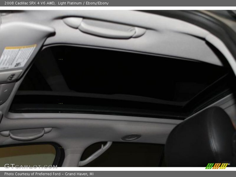 Light Platinum / Ebony/Ebony 2008 Cadillac SRX 4 V6 AWD