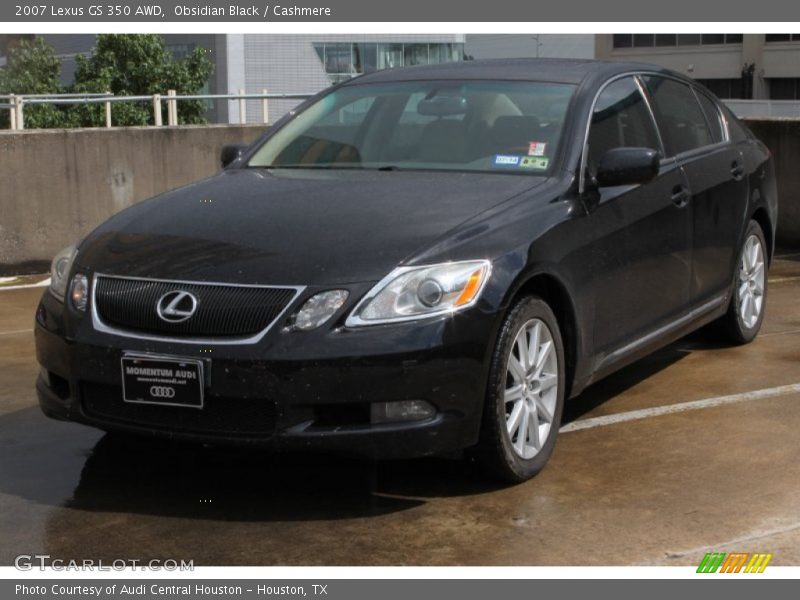 Obsidian Black / Cashmere 2007 Lexus GS 350 AWD