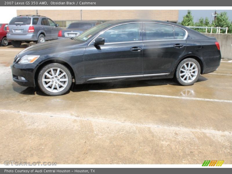 Obsidian Black / Cashmere 2007 Lexus GS 350 AWD