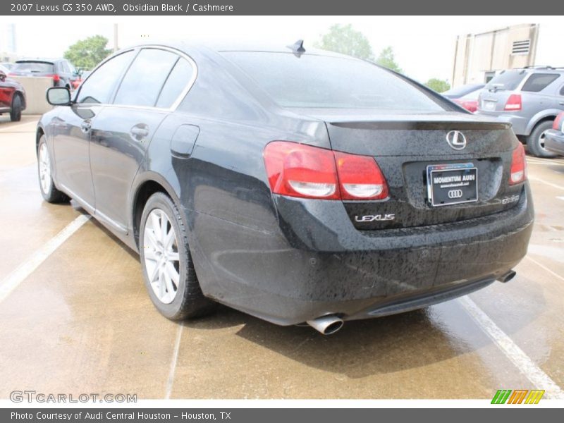 Obsidian Black / Cashmere 2007 Lexus GS 350 AWD