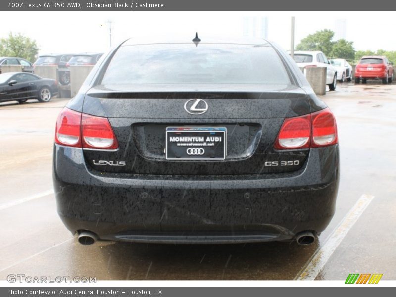Obsidian Black / Cashmere 2007 Lexus GS 350 AWD