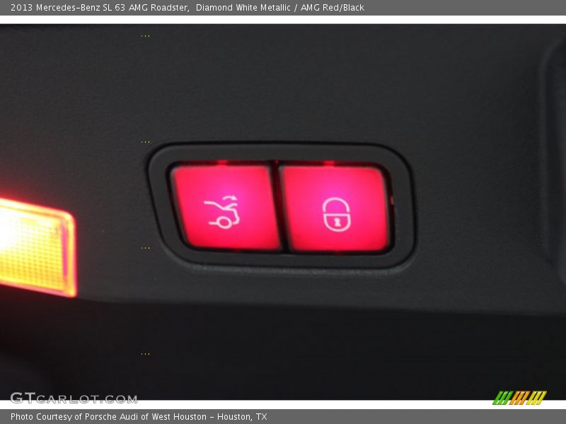 Diamond White Metallic / AMG Red/Black 2013 Mercedes-Benz SL 63 AMG Roadster