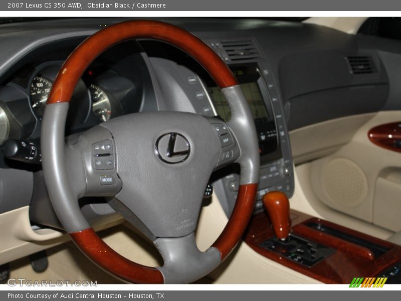 Obsidian Black / Cashmere 2007 Lexus GS 350 AWD