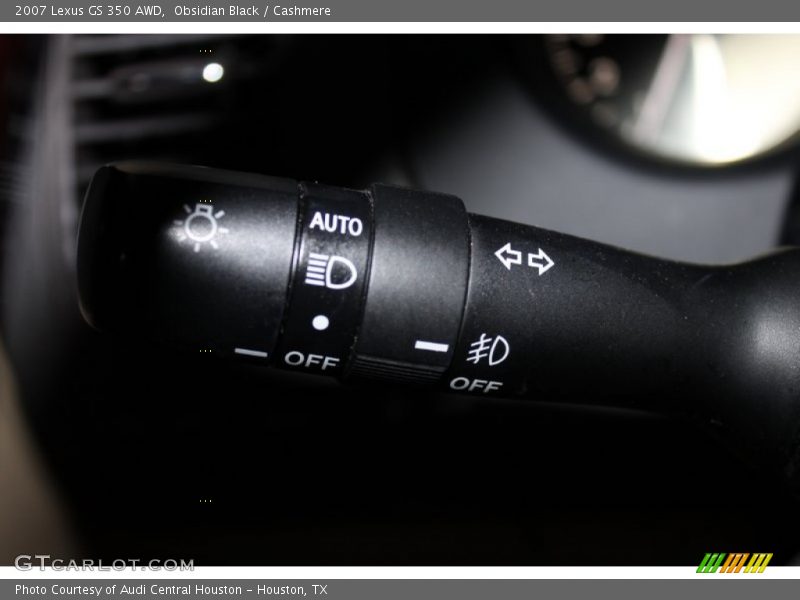 Obsidian Black / Cashmere 2007 Lexus GS 350 AWD