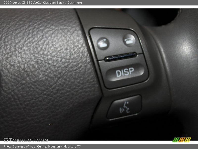 Obsidian Black / Cashmere 2007 Lexus GS 350 AWD