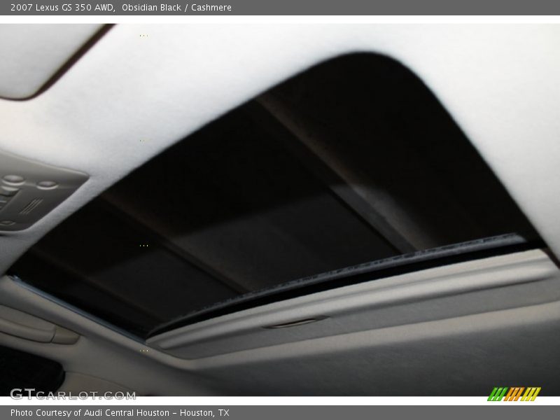 Obsidian Black / Cashmere 2007 Lexus GS 350 AWD