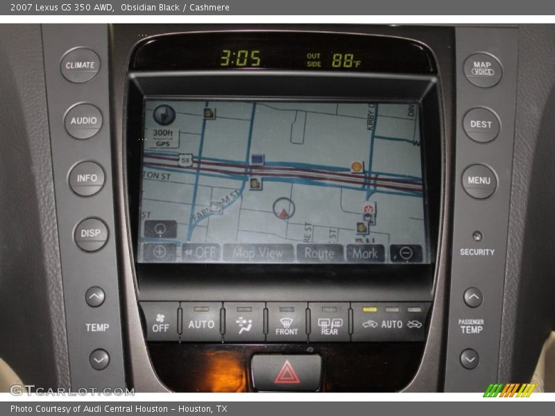 Obsidian Black / Cashmere 2007 Lexus GS 350 AWD