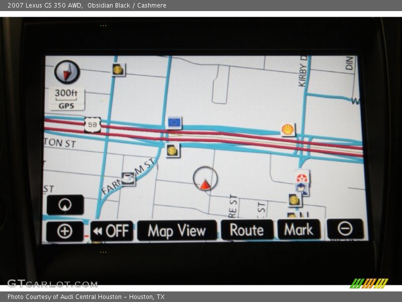 Obsidian Black / Cashmere 2007 Lexus GS 350 AWD
