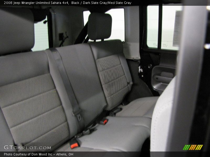 Black / Dark Slate Gray/Med Slate Gray 2008 Jeep Wrangler Unlimited Sahara 4x4