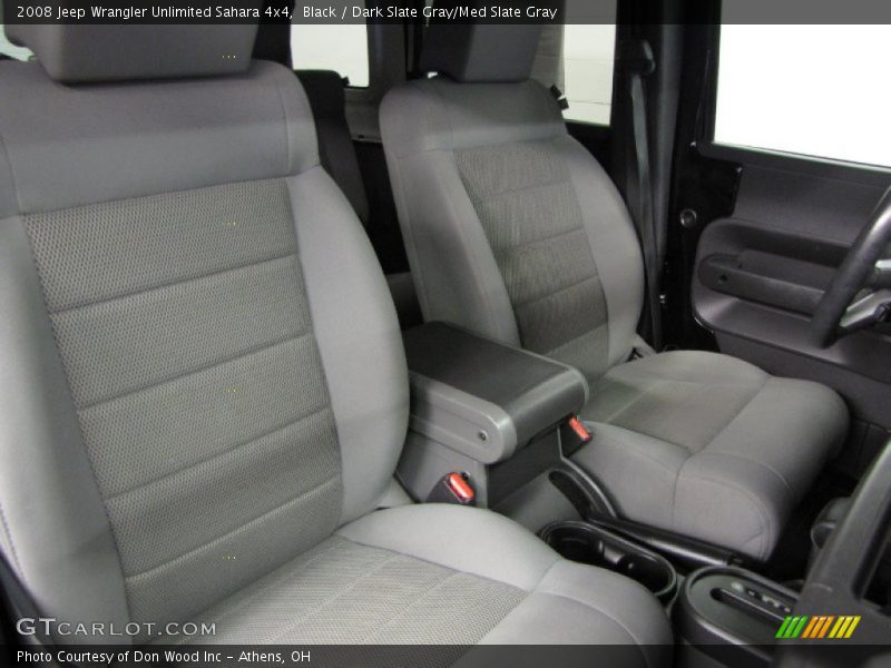 Black / Dark Slate Gray/Med Slate Gray 2008 Jeep Wrangler Unlimited Sahara 4x4