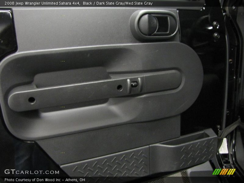 Black / Dark Slate Gray/Med Slate Gray 2008 Jeep Wrangler Unlimited Sahara 4x4