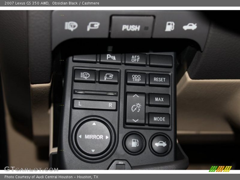 Obsidian Black / Cashmere 2007 Lexus GS 350 AWD