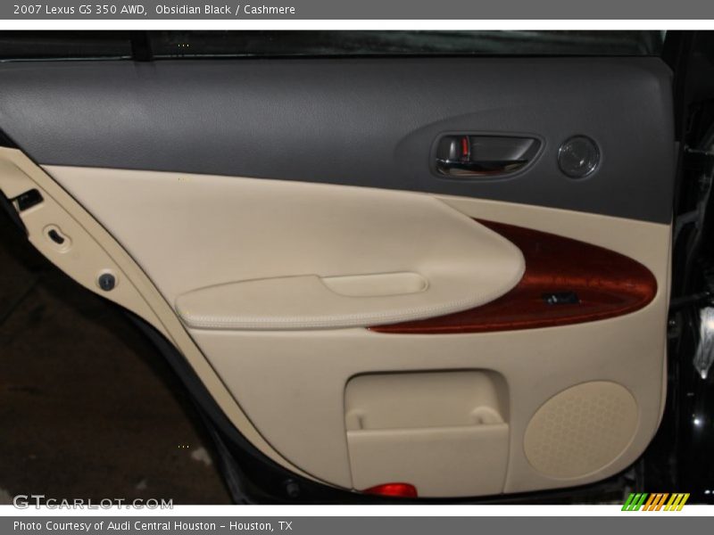 Obsidian Black / Cashmere 2007 Lexus GS 350 AWD