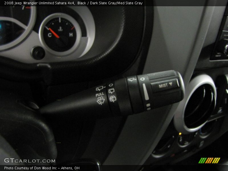 Black / Dark Slate Gray/Med Slate Gray 2008 Jeep Wrangler Unlimited Sahara 4x4