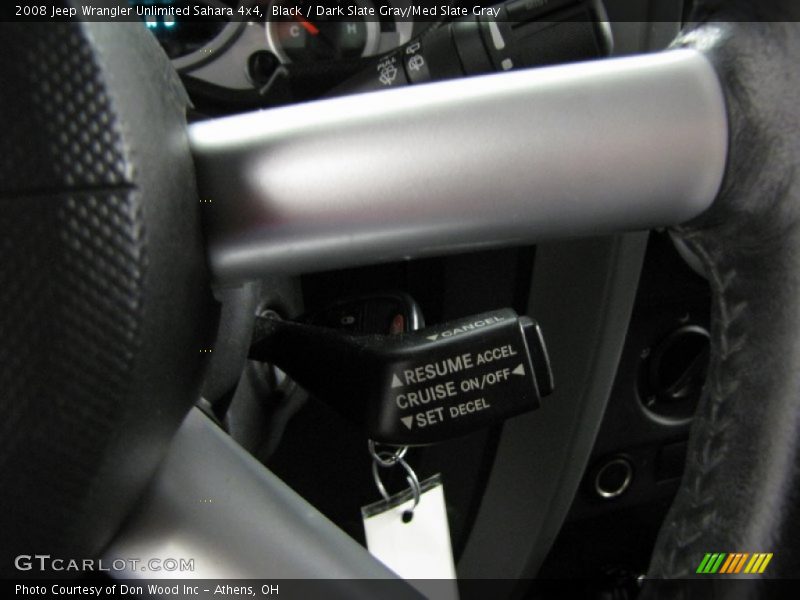 Black / Dark Slate Gray/Med Slate Gray 2008 Jeep Wrangler Unlimited Sahara 4x4