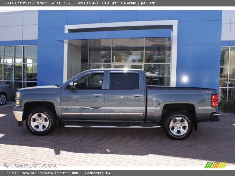  2014 Silverado 1500 LTZ Z71 Crew Cab 4x4 Blue Granite Metallic