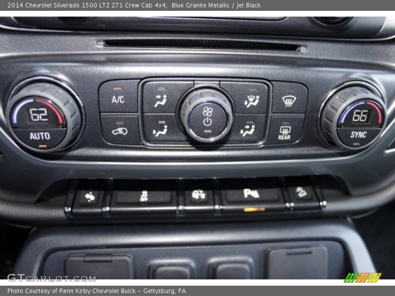 Controls of 2014 Silverado 1500 LTZ Z71 Crew Cab 4x4