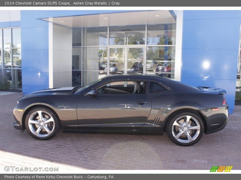 Ashen Gray Metallic / Gray 2014 Chevrolet Camaro SS/RS Coupe