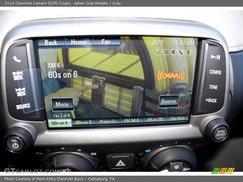 Controls of 2014 Camaro SS/RS Coupe