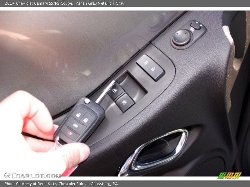 Ashen Gray Metallic / Gray 2014 Chevrolet Camaro SS/RS Coupe
