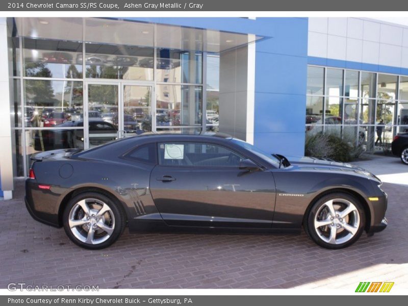 Ashen Gray Metallic / Gray 2014 Chevrolet Camaro SS/RS Coupe