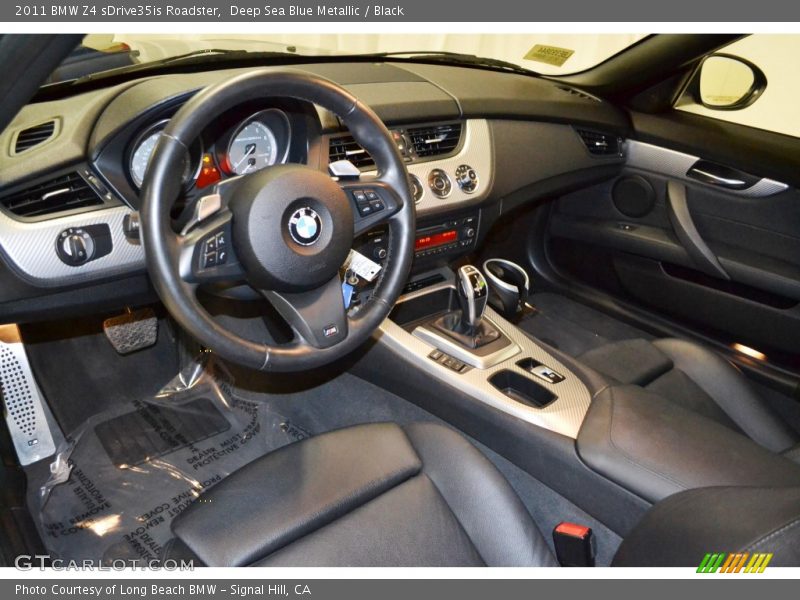 Black Interior - 2011 Z4 sDrive35is Roadster 