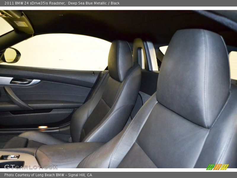 Deep Sea Blue Metallic / Black 2011 BMW Z4 sDrive35is Roadster