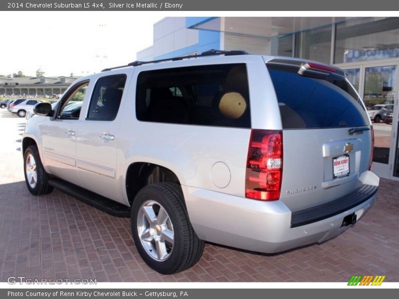 Silver Ice Metallic / Ebony 2014 Chevrolet Suburban LS 4x4