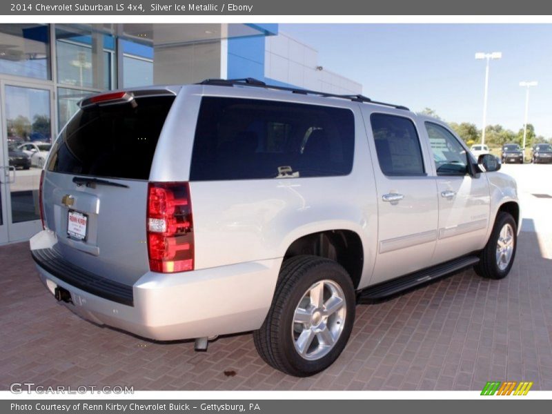 Silver Ice Metallic / Ebony 2014 Chevrolet Suburban LS 4x4