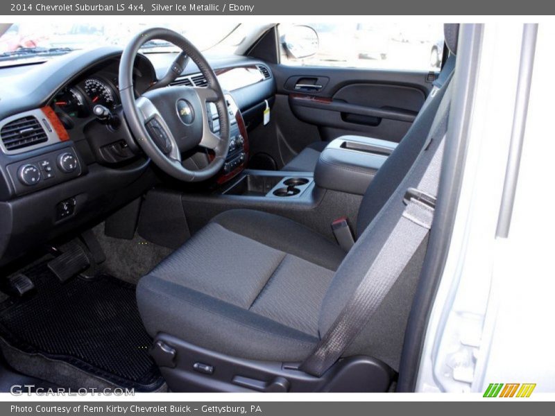 Front Seat of 2014 Suburban LS 4x4