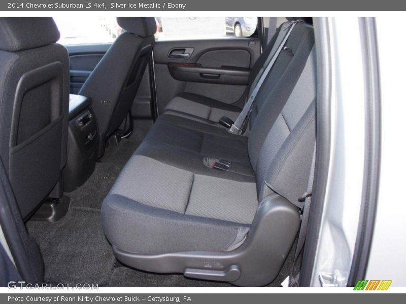 Rear Seat of 2014 Suburban LS 4x4