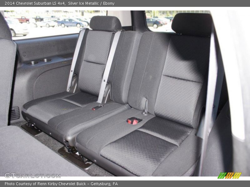 Rear Seat of 2014 Suburban LS 4x4