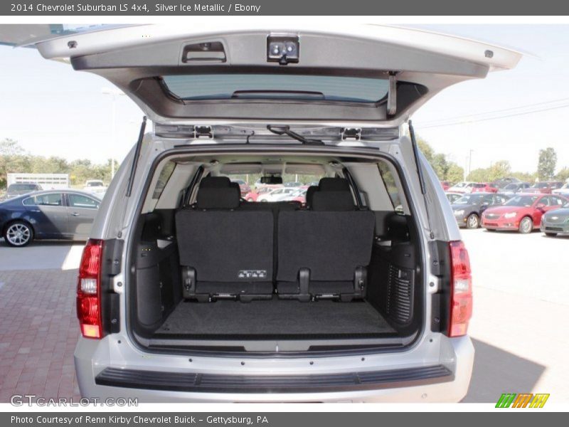 Silver Ice Metallic / Ebony 2014 Chevrolet Suburban LS 4x4