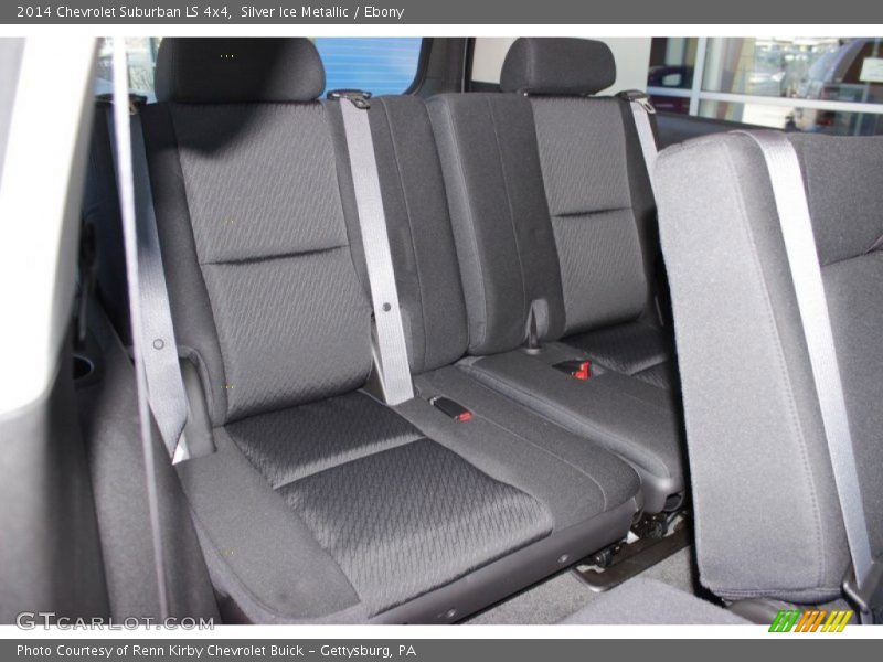 Silver Ice Metallic / Ebony 2014 Chevrolet Suburban LS 4x4