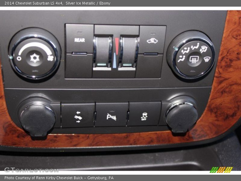 Controls of 2014 Suburban LS 4x4