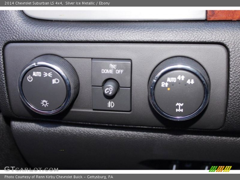Controls of 2014 Suburban LS 4x4