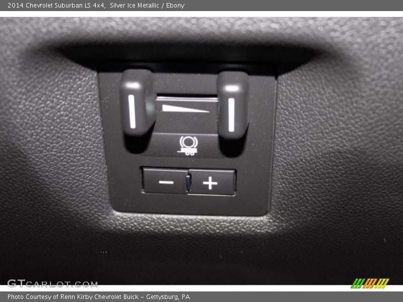 Silver Ice Metallic / Ebony 2014 Chevrolet Suburban LS 4x4