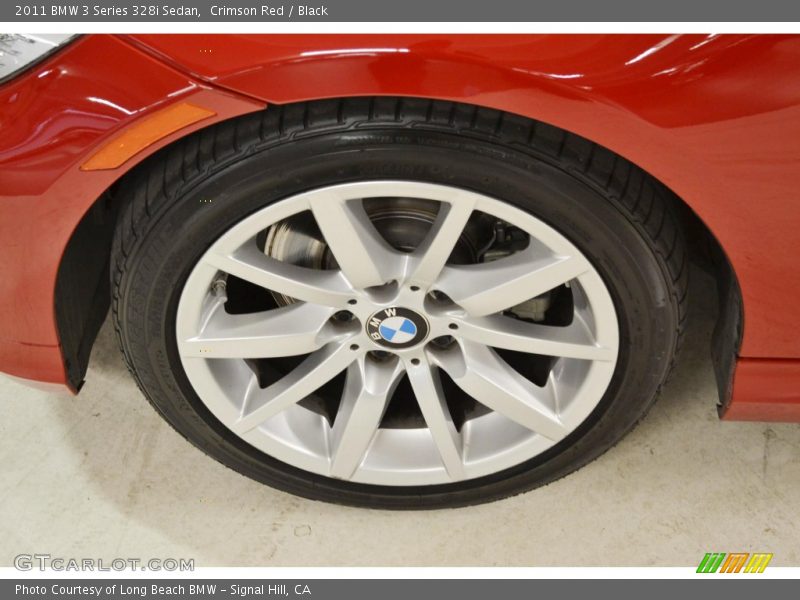 Crimson Red / Black 2011 BMW 3 Series 328i Sedan