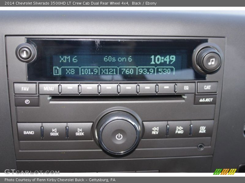 Audio System of 2014 Silverado 3500HD LT Crew Cab Dual Rear Wheel 4x4