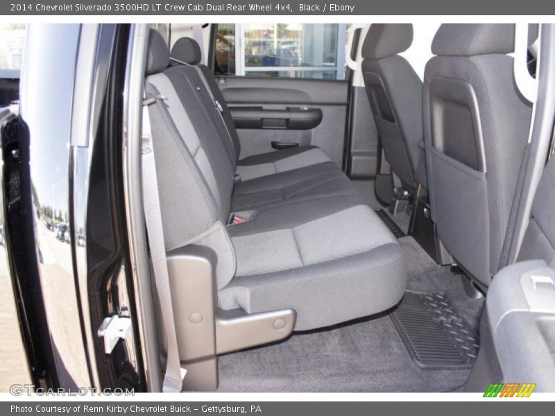 Rear Seat of 2014 Silverado 3500HD LT Crew Cab Dual Rear Wheel 4x4
