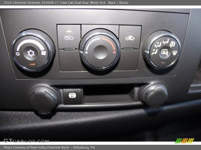 Controls of 2014 Silverado 3500HD LT Crew Cab Dual Rear Wheel 4x4