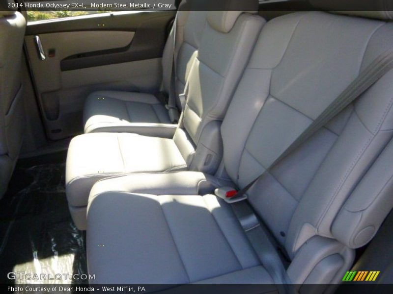 Modern Steel Metallic / Gray 2014 Honda Odyssey EX-L