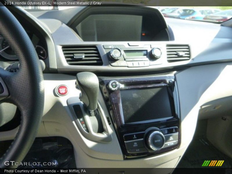 Modern Steel Metallic / Gray 2014 Honda Odyssey EX-L