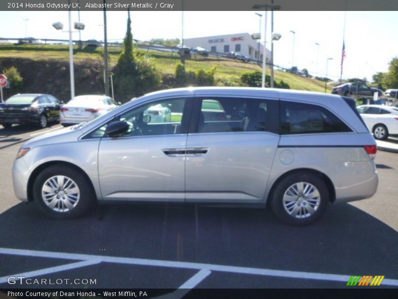 Alabaster Silver Metallic / Gray 2014 Honda Odyssey LX