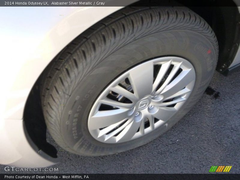 Alabaster Silver Metallic / Gray 2014 Honda Odyssey LX